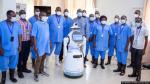 Les Rwandais déploient des robots pour le dépistage du coronavirus Les Rwandais déploient des robots pour le dépistage du coronavirus