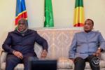 RDC / M23 : Tshisekedi maintient ses charges contre le Rwanda lors de son tête-à-tête avec Sassou