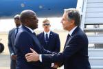 Etats-Unis-Afrique : arrivée de Blinken à Kinshasa Etats-Unis-Afrique : arrivée de Blinken à Kinshasa